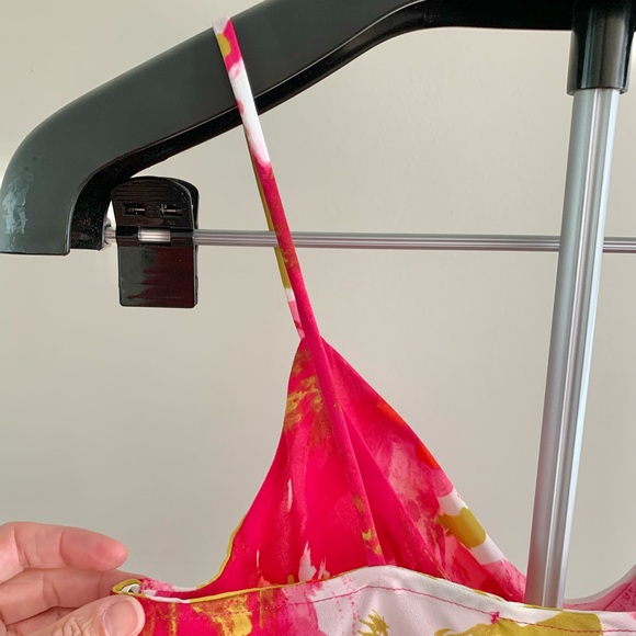 Renee C Floral Print Cowl Neck Camisole - Picture 7 of 8